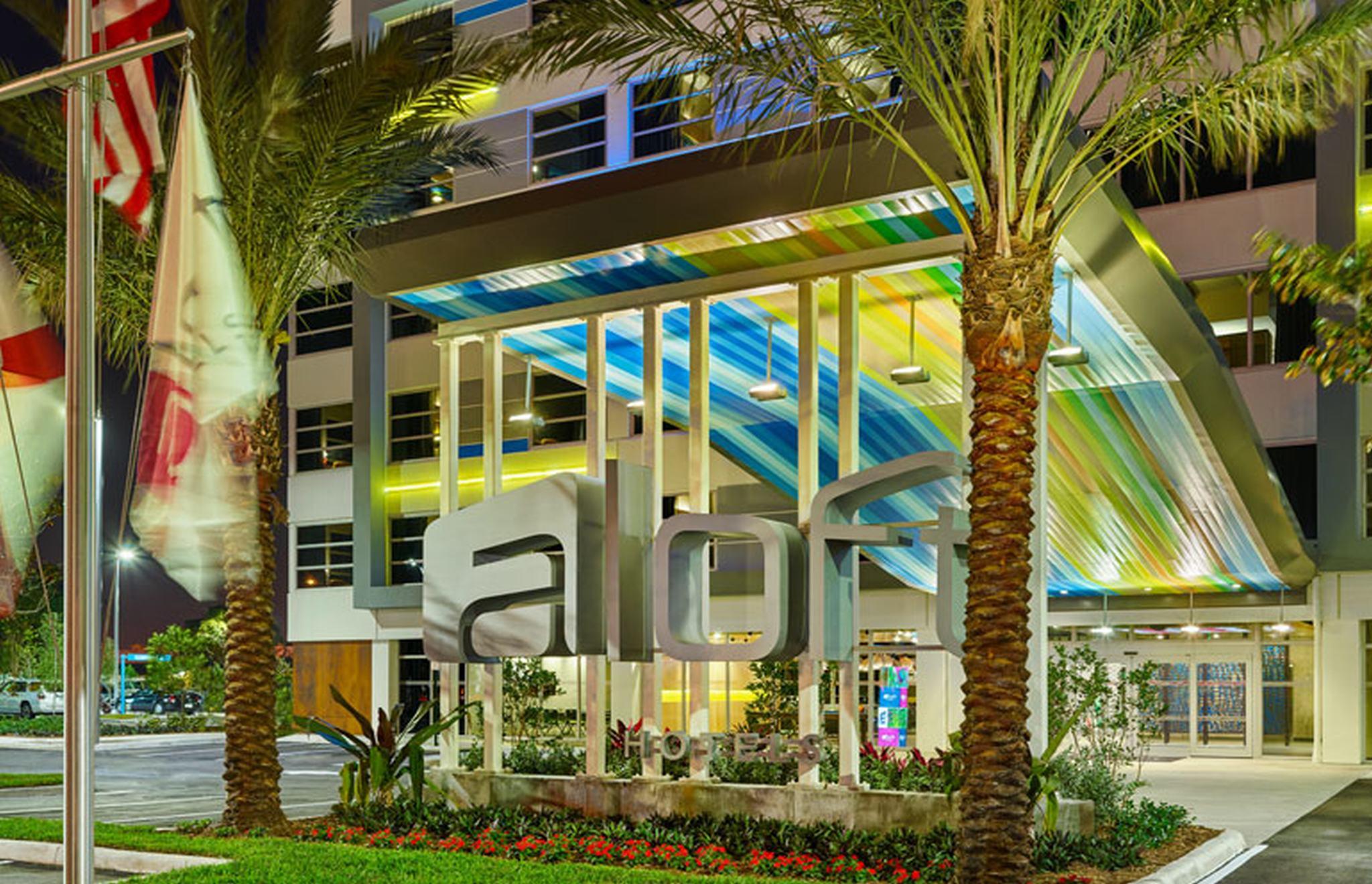 Aloft Miami Airport Hotell Exteriör bild